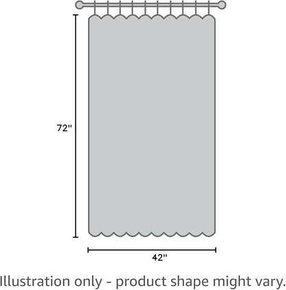 OVZME 2 Panels Sheer Black Curtains 72 Inches Length Window Treatment for Kitchen, Elegant Airy Transparent Curtain Draperies Rod Pocket for Kids Living Room, Each 42 Width 72 Length