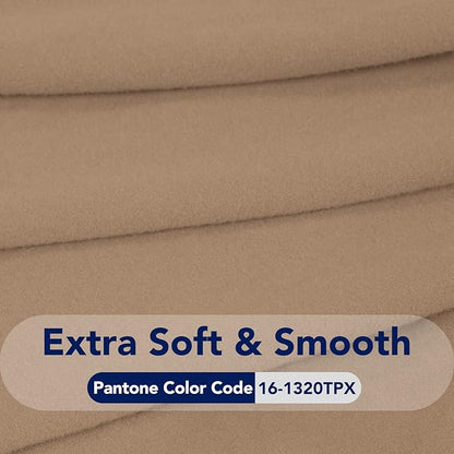PureFit Super Stretch 3 Seats Recliner Chair Sofa Couch Cover with Pocket – Non Slip Soft Sofa Slipcover, Washable Spandex Reclining Furniture Protector for Kids, Pets (Recliner Sofa, Camel)