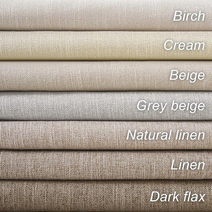 Topfinel Extra Long Total Blackout Linen Curtains 108 Inches Long for Living Room Large Window with Hooks Rings, Pinch Pleated Cold Blocking Acoustic Heavy Taupe Track Curtains 2 Panels 9 FT